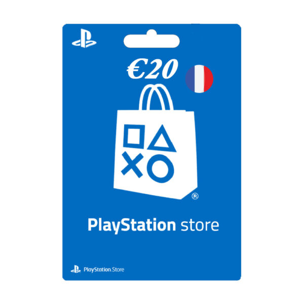 PlayStation Network Gift Card 20 EURO PSN FRANCE